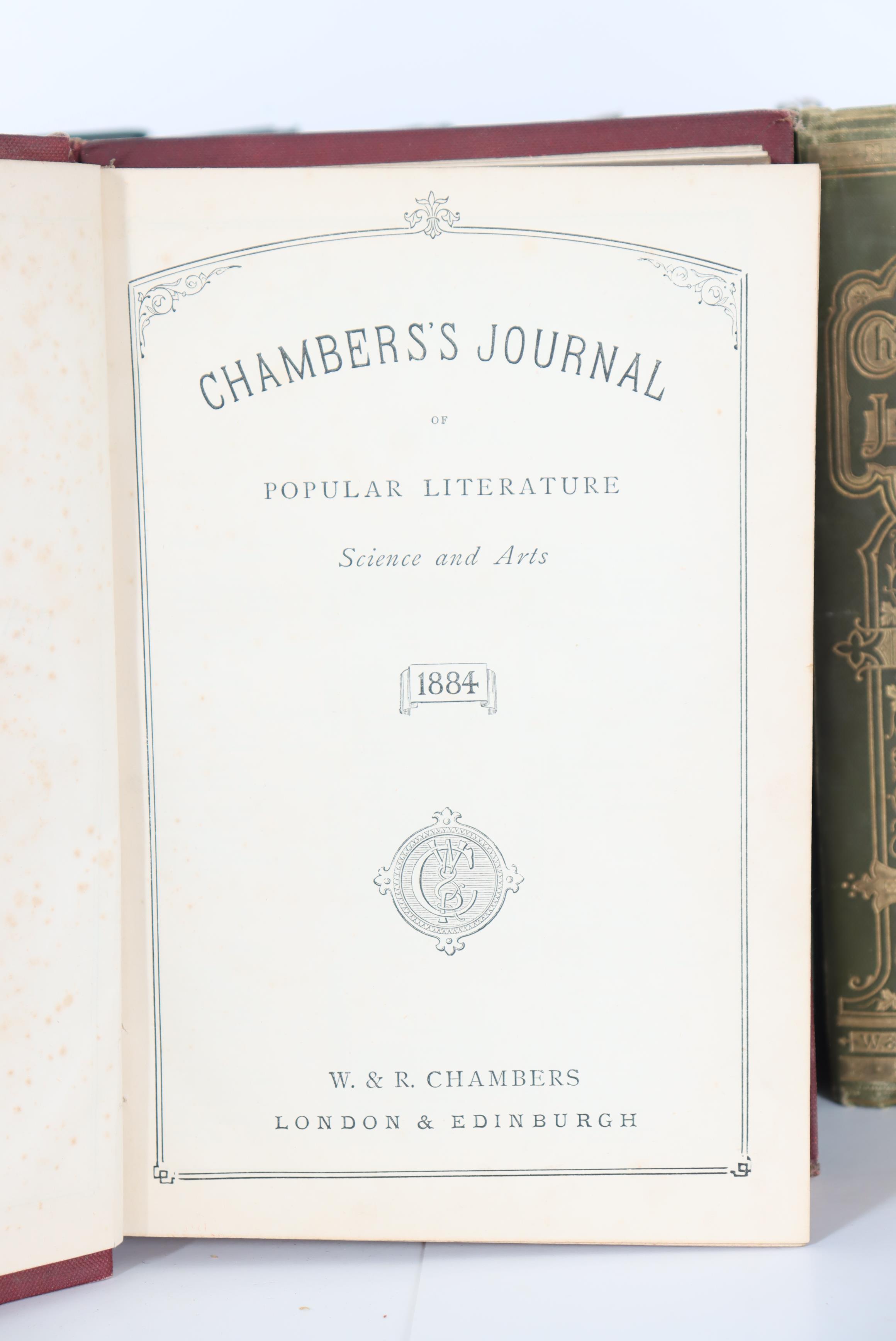 (11) Volumes of Chamber's Journal 1884-1902 - Image 3 of 6