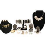 Large Collection of Ladies Jewelry, 34 Pieces