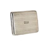 Sterling Silver Cigarette Case, 3.8 OZT