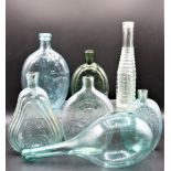 Collection of (7) Antique Glass Bottles