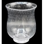 Steuben Controlled Bubble Glass Vase