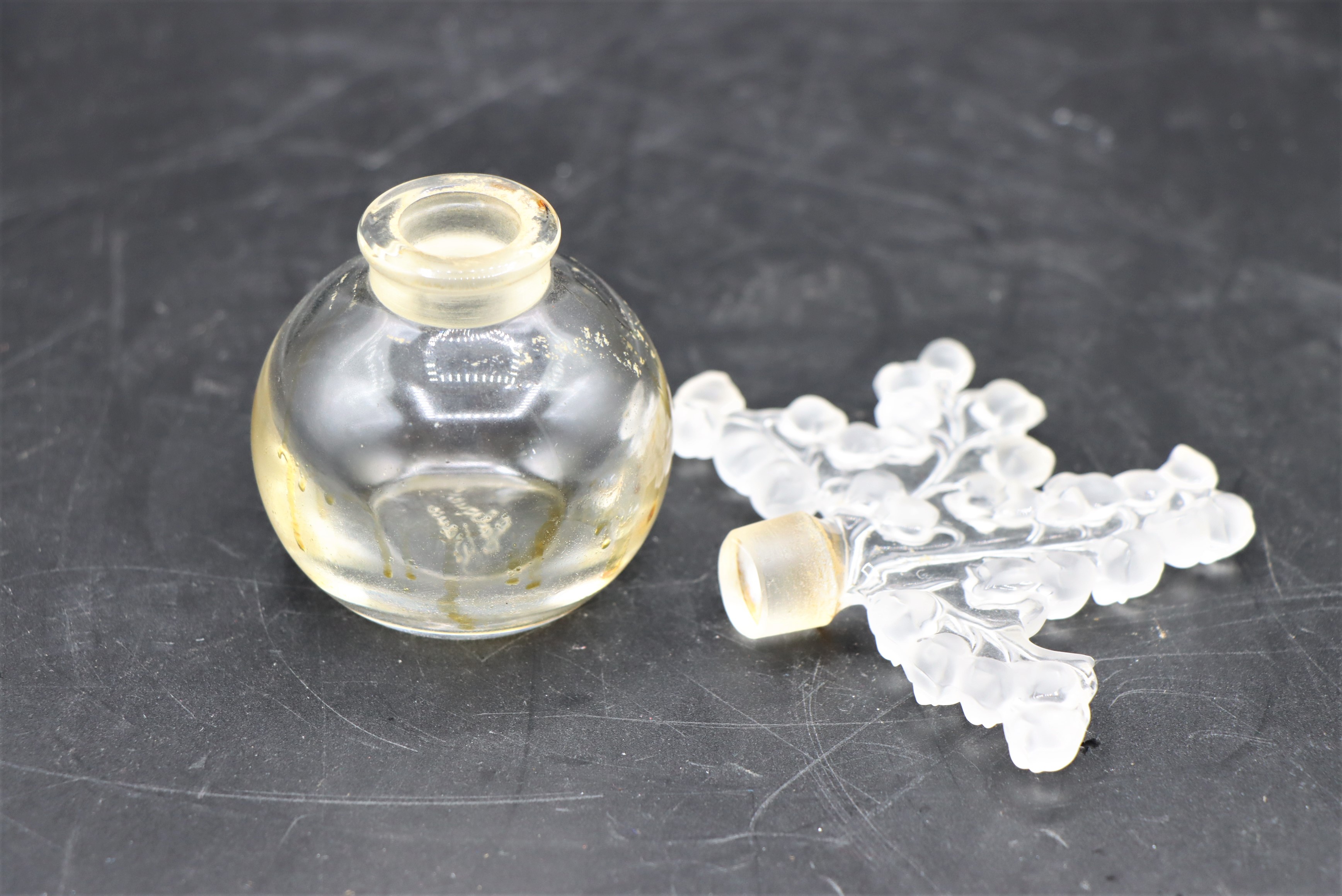 Lalique Crystal Perfume Bottle, Lily of the Valley - Image 4 of 4