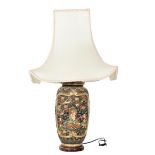 Chinese Figural Scene Lamp