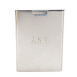 "ABM" Sterling Silver Cigarette Box, 2.4 OZT