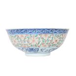 Chinese Porcelain Floral Bowl
