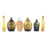 Collection of (6) Antique Glass Bottles