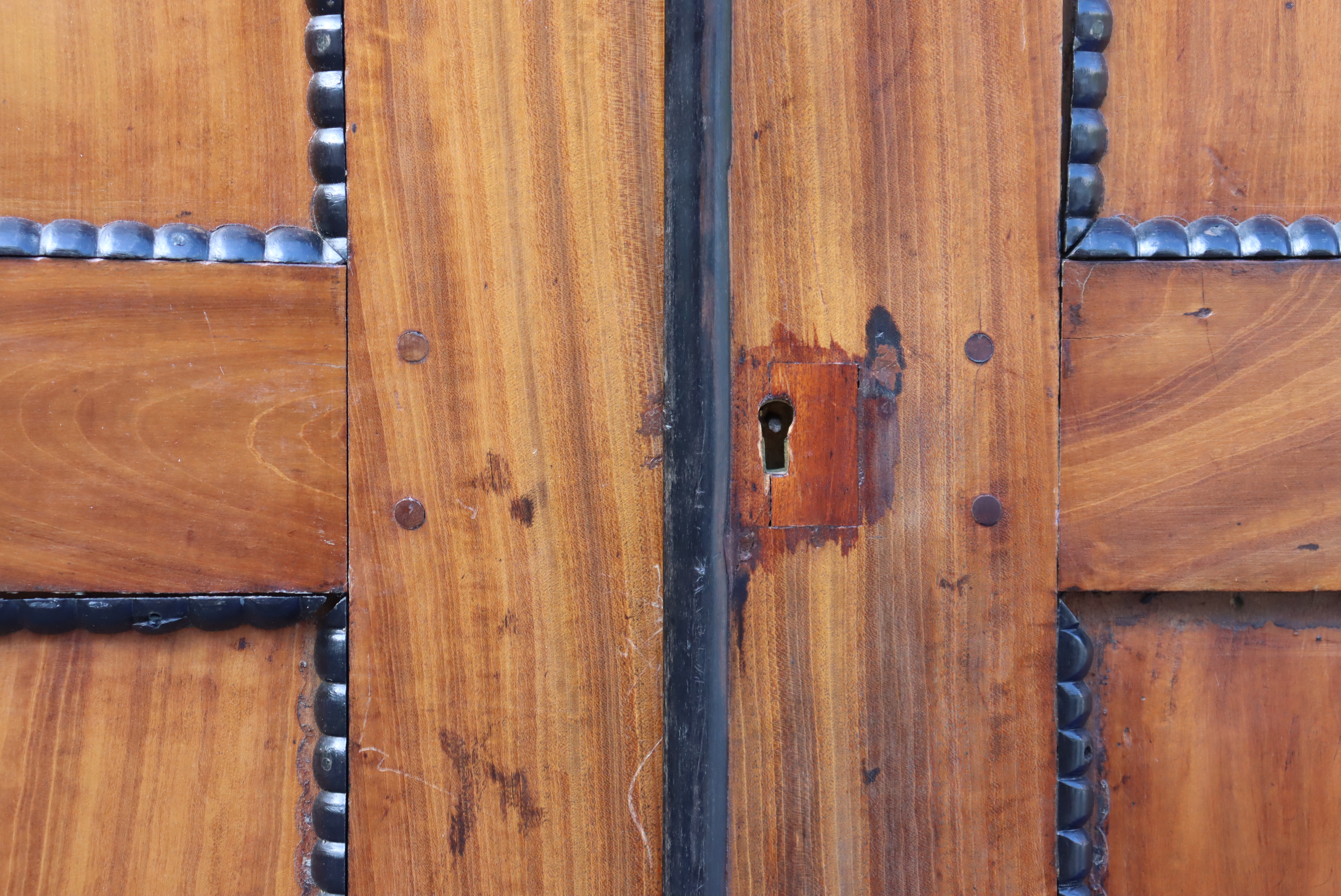 Important 19th C Anglo Indian Inlaid Armoire - Image 16 of 40