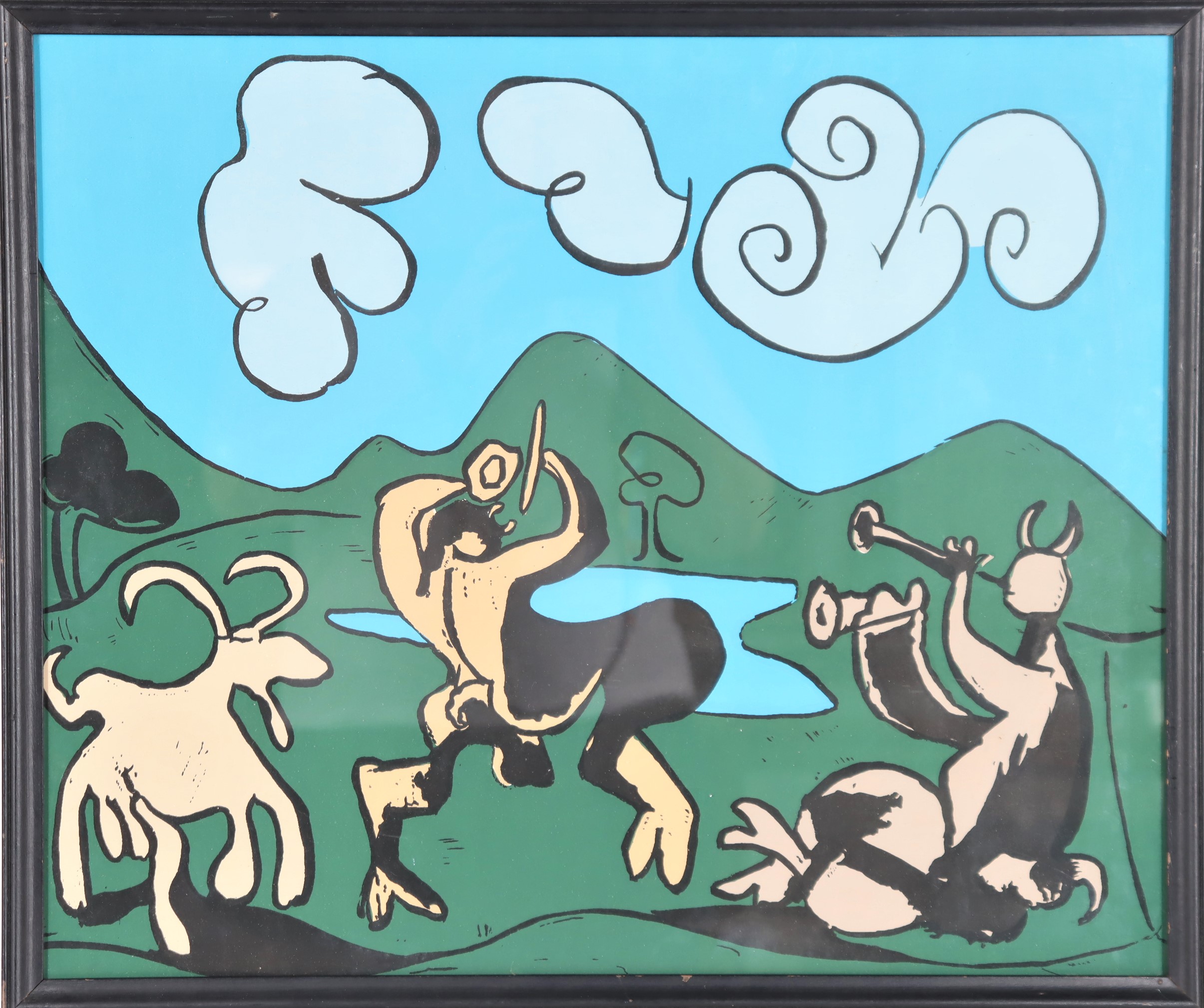 Pablo Picasso "Faun & Goat" Print