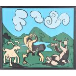 Pablo Picasso "Faun & Goat" Print