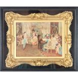 Antique European Genre Scene