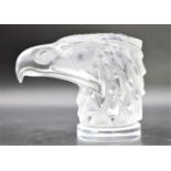 Lalique France Glass Tete D'aigle Eagle Bust