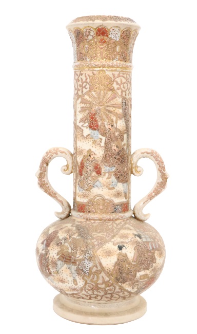 Early Japanese Satsuma Vase - Image 2 of 8