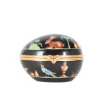 French Hand Painted Egg Trinket Box