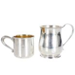 Lunt Sterling Creamer & Web Sterling Cup, 5.4 OZT