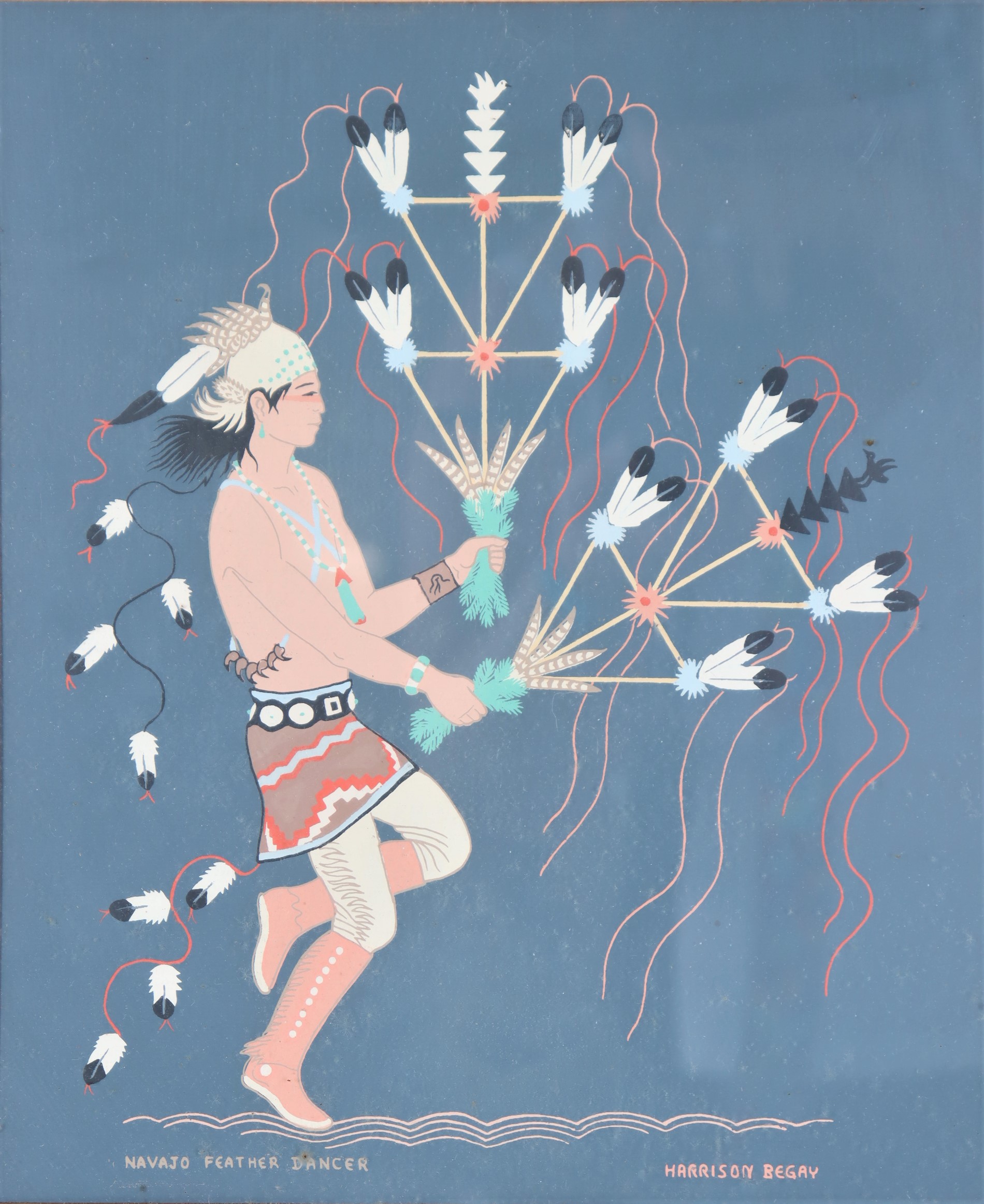 Harrison Begay (1914-2012) Arizona/New Mexico - Image 2 of 4