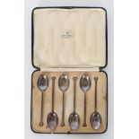 (6) English Sterling Spoons 2 OZT