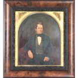Antique Portrait of a Gentleman, Oil on Board