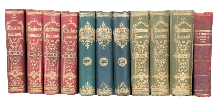 (11) Volumes of Chamber's Journal 1884-1902