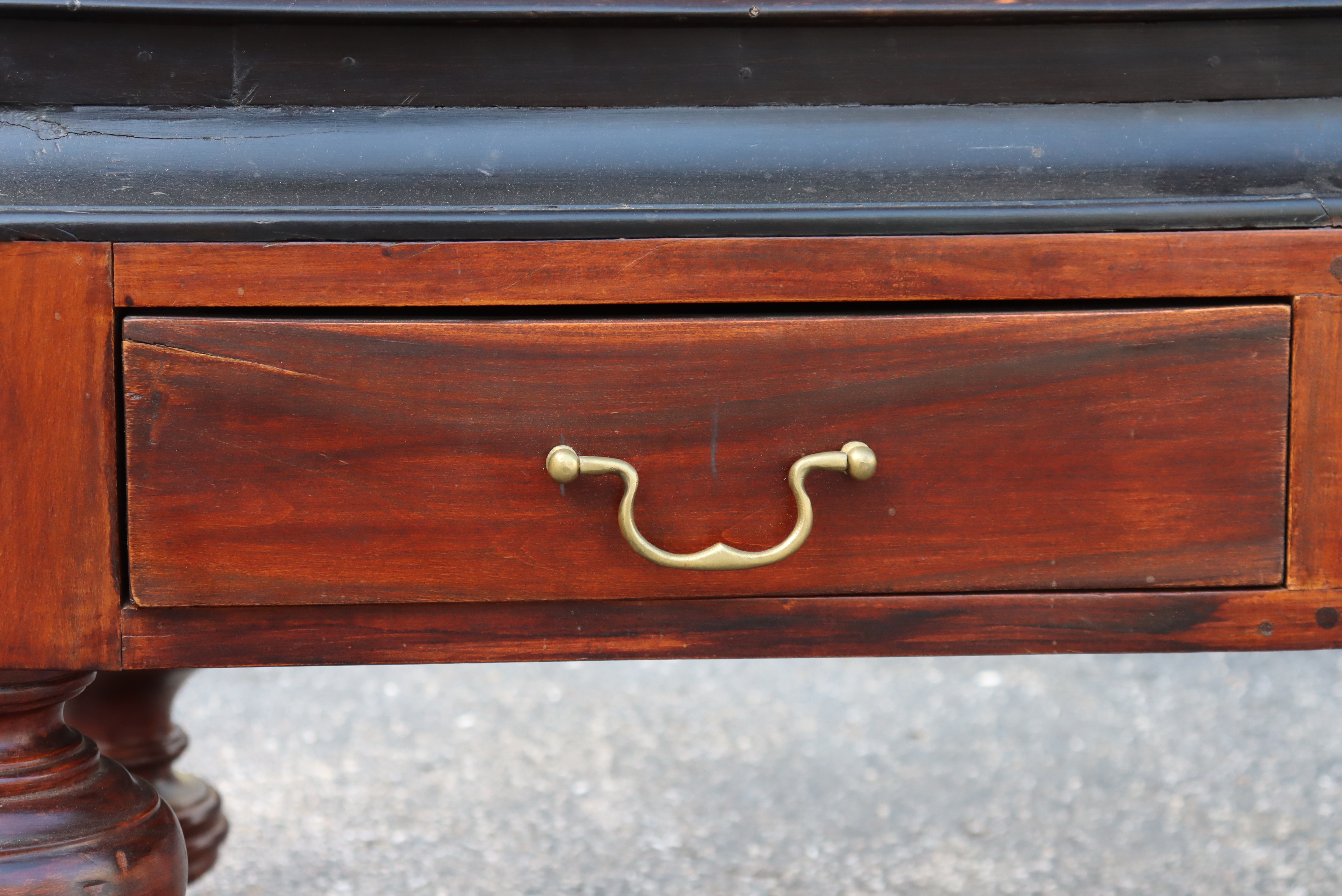 Important 19th C Anglo Indian Inlaid Armoire - Image 20 of 40