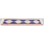 Vintage Hand-woven Wool Carpet Runner