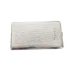 Elgin American Sterling Silver Case, 4 OZT