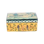 Chinese Hand-Painted Lacquer Box