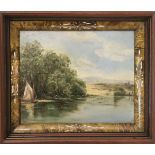 Early 20th Century Signed Oil on Board