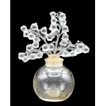 Lalique Crystal Perfume Bottle, Lily of the Valley