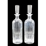 Pair of Baccarat Glass Decanters