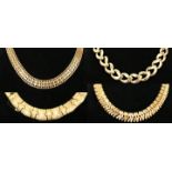 Set of (4) Gilt Chain Necklaces