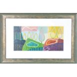 Abstract Landscape Print