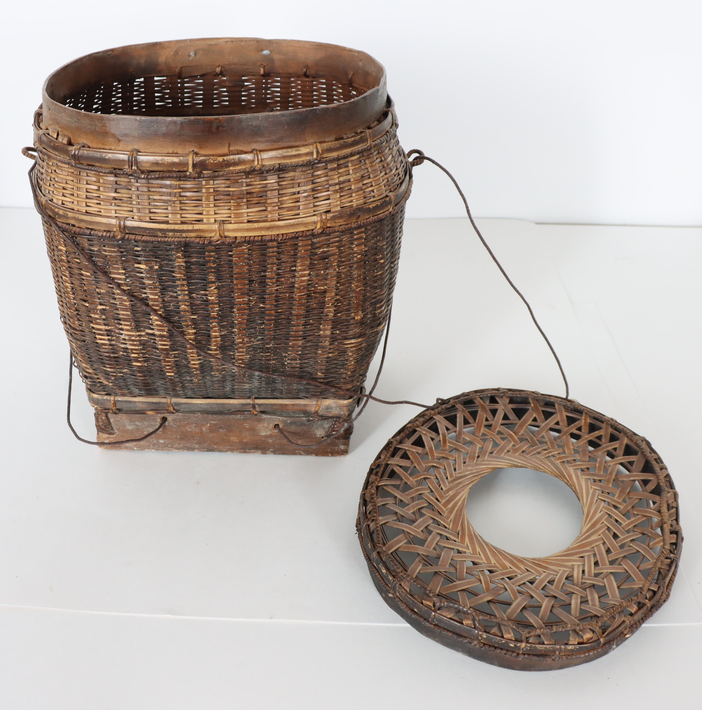 Woven Fishing Basket - Image 3 of 4