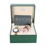 Designer Gucci Ladies Interchangeable Timepiece