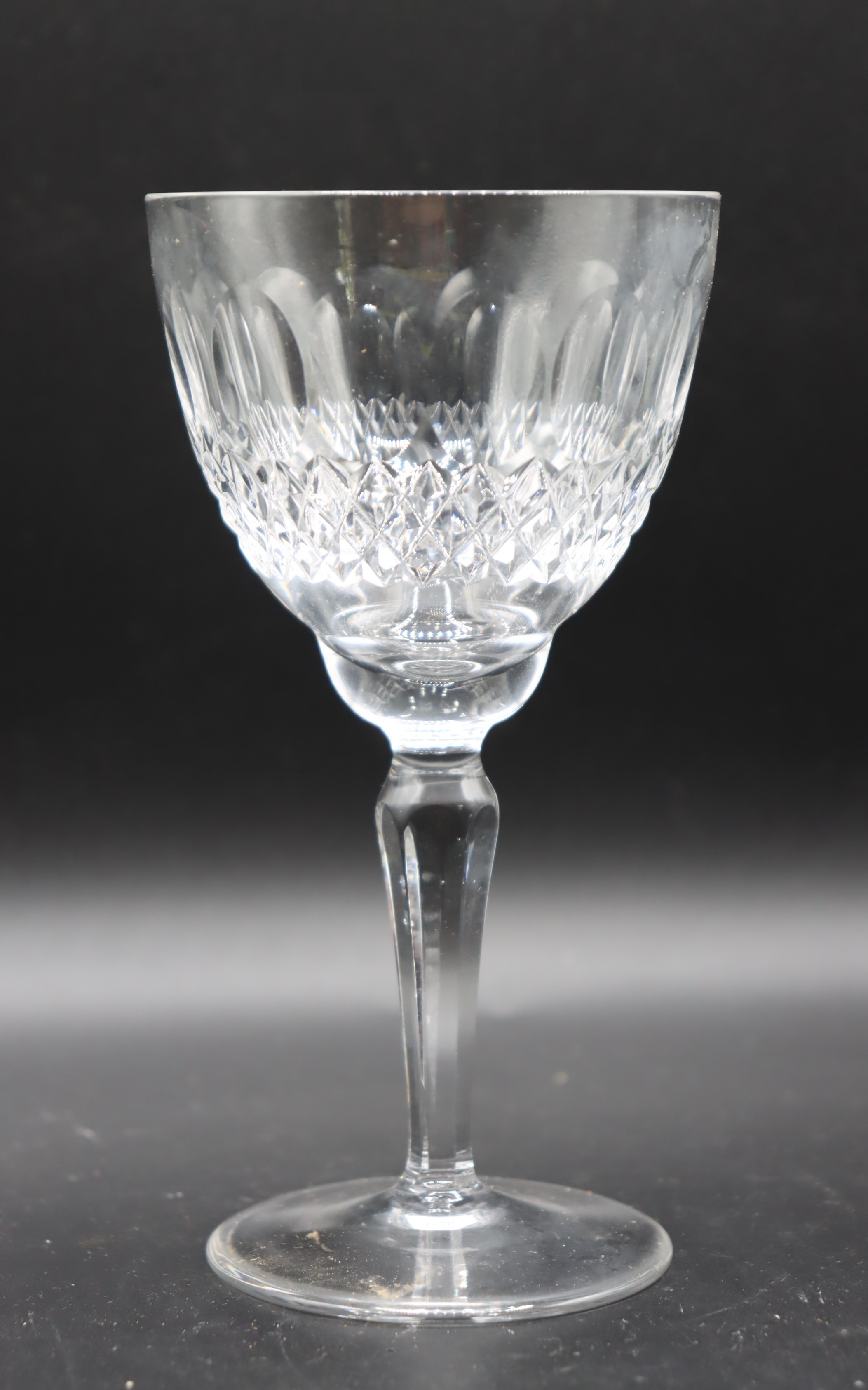 Set of (8) Cut Crystal Wine Glasses - Image 5 of 5