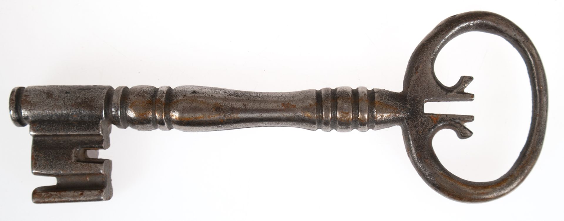 Großer Barock-Schlüssel, Dornschlüssel, Eisen, L. 25 cm