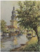 Gericke, Willi (1895 Spandau-1970 Falkensee) "Alt Potsdam", Litho., handsign. u.r. und bez. u.l., 3