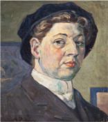 Pütz, A, (19./20. Jh.) "Porträt eines Mannes", Öl/Lw./SH, signiert und datiert '99 u.l., 42x34 cm