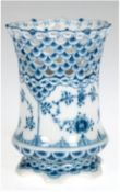 Vase, Royal Copenhagen, Musselmalet Vollspitze, Nr. 1016, H. 11 cm