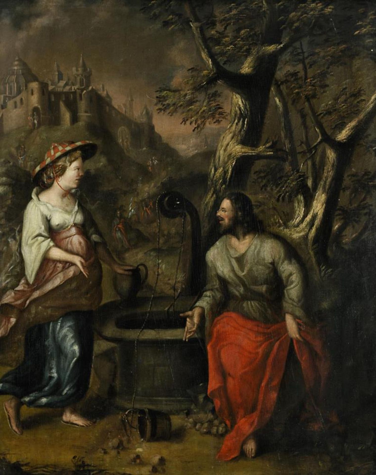 Jesus und die Samariterin am Brunnen