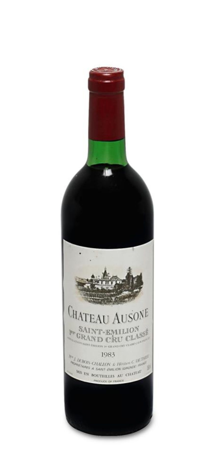 Eine Flasche Château Ausone
