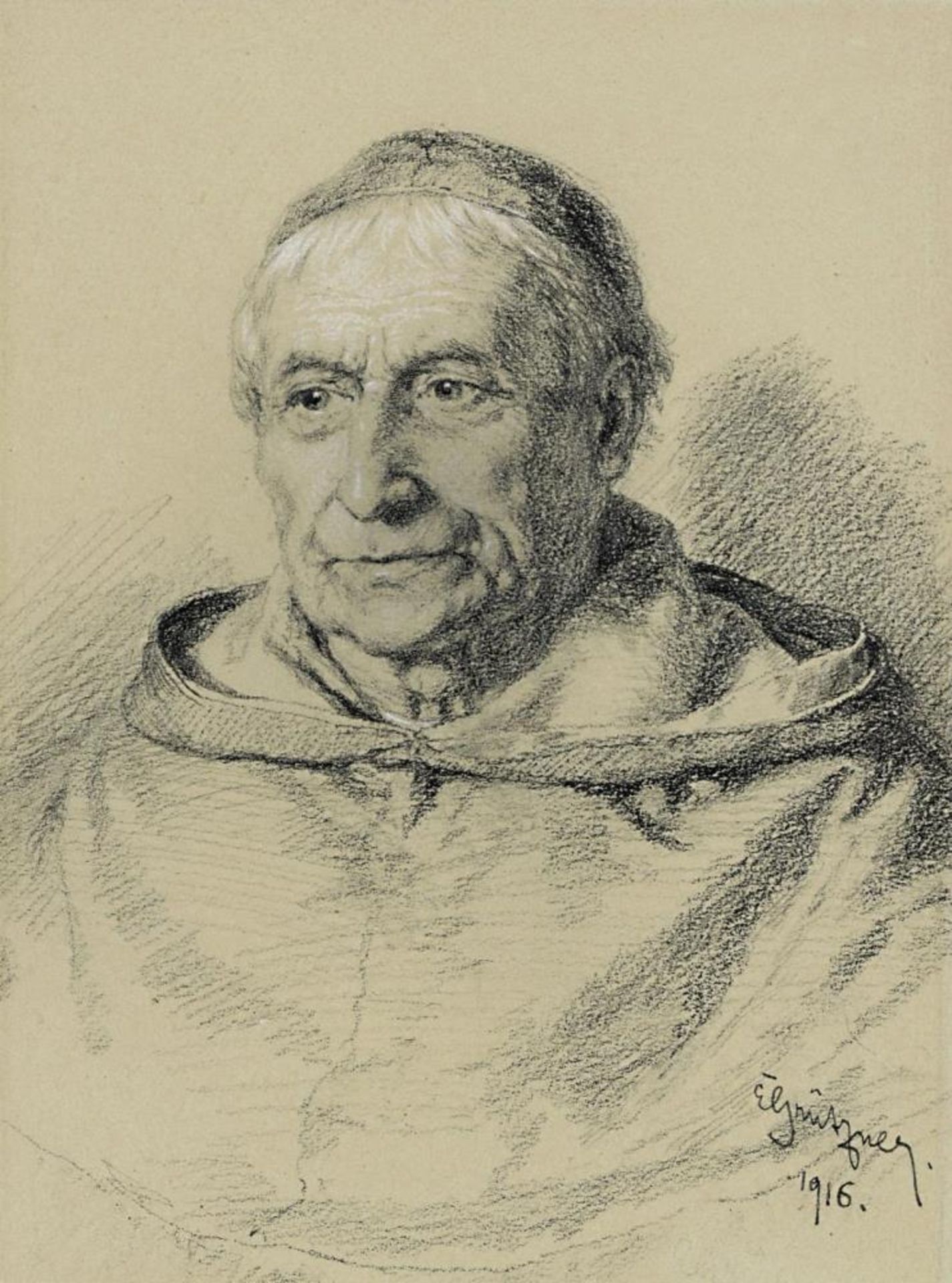 Porträt eines Mönchs