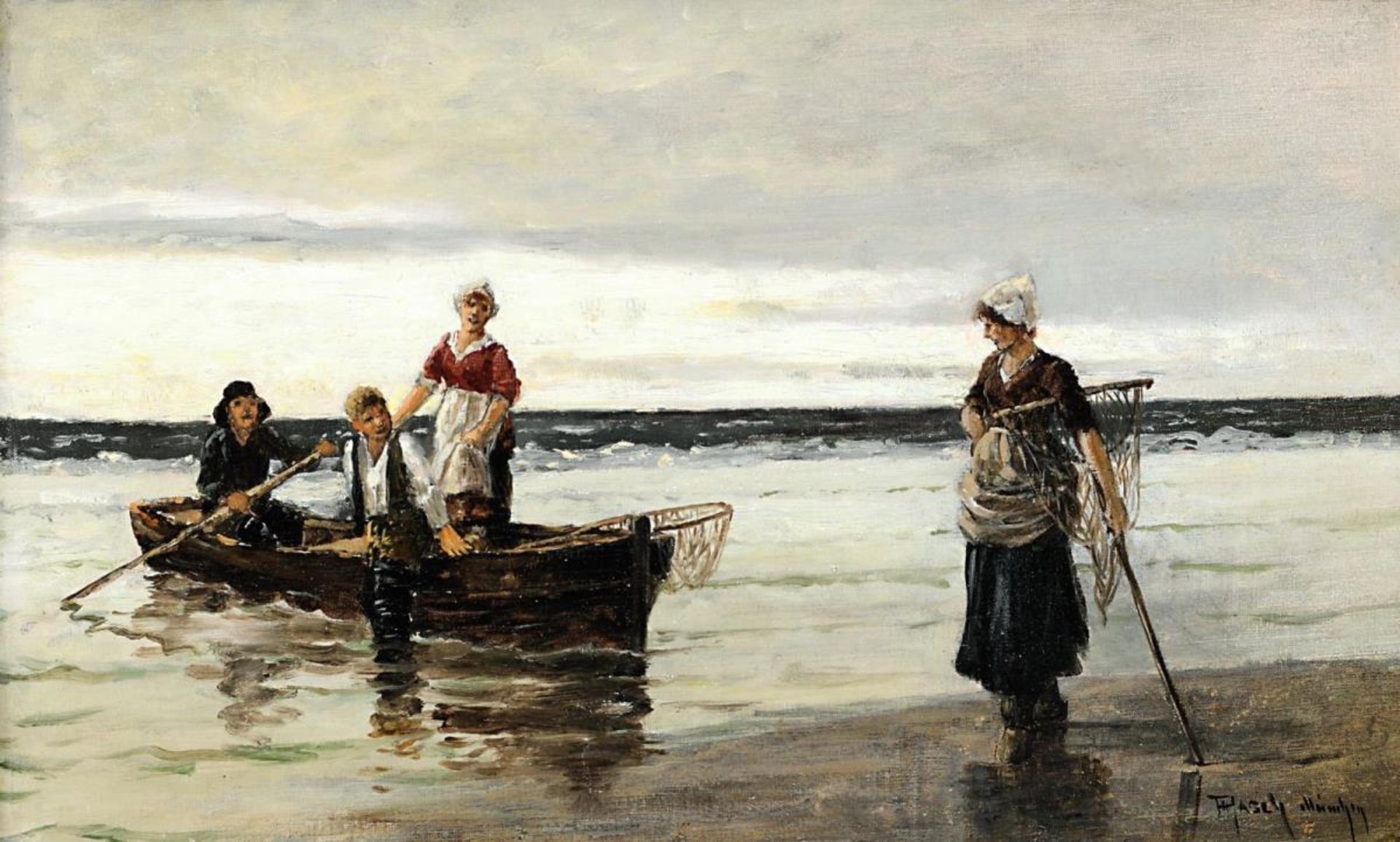 Fischerinnen am Strand