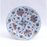 Runder Teller mit Imari-Dekor China,