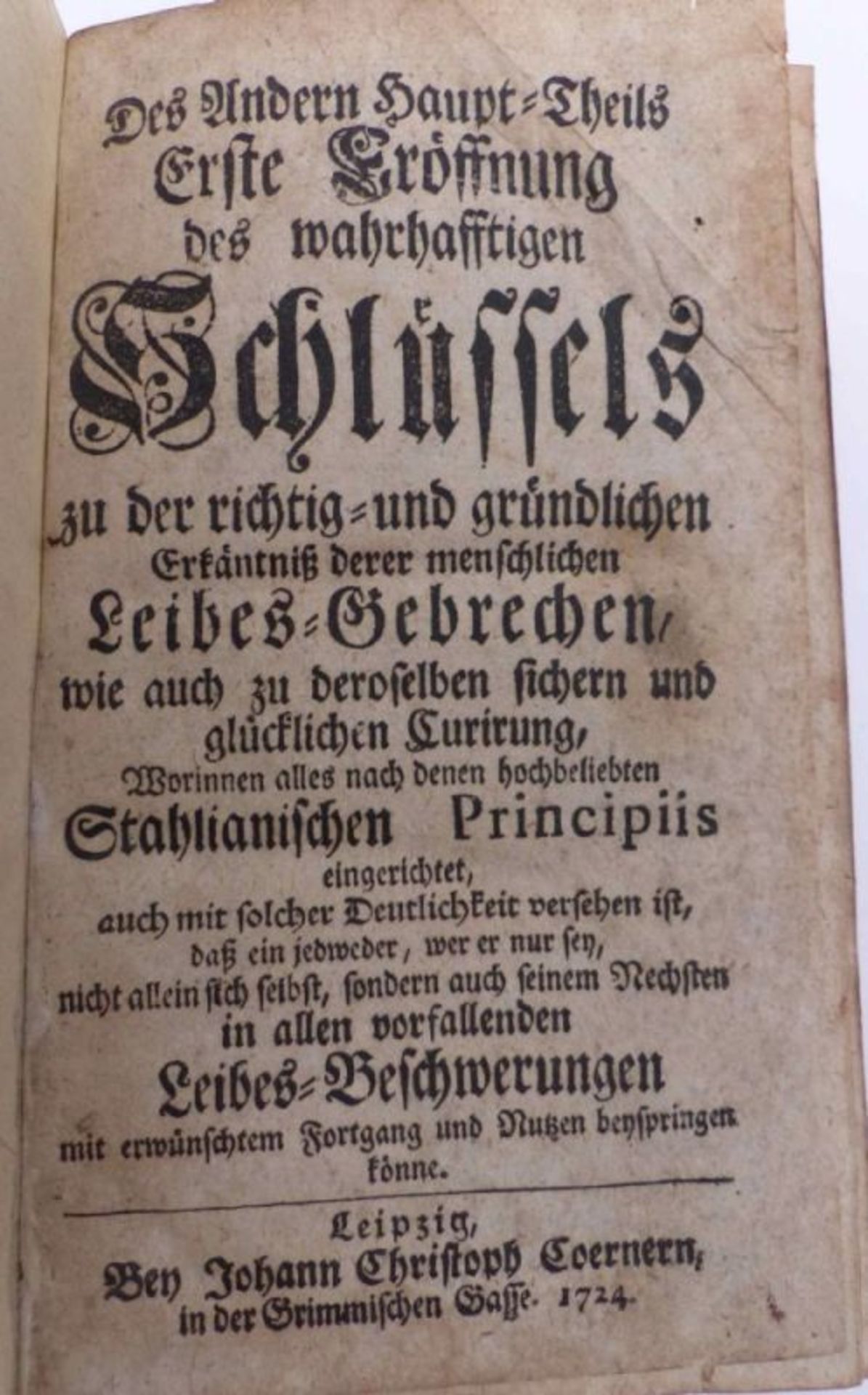 Stahl, Georg Ernst oder Johann - Bild 4 aus 4