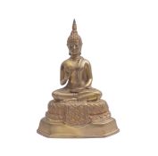 Kleine Figur eines sitzenden Buddha