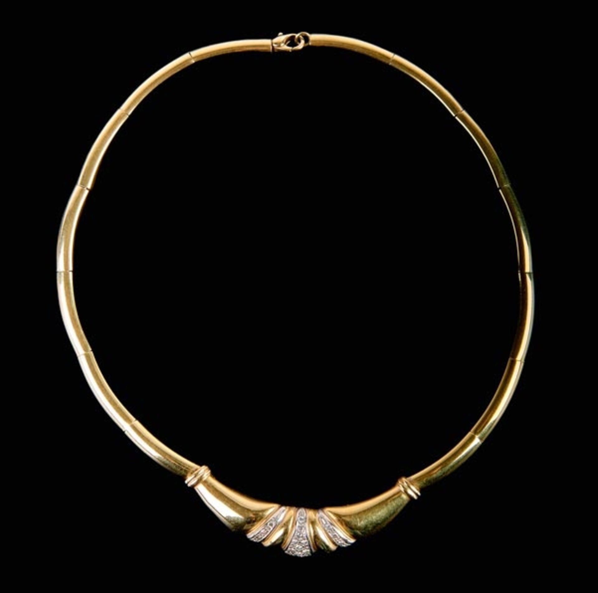 Brillantcollier Alessandria, 2. H. 20.