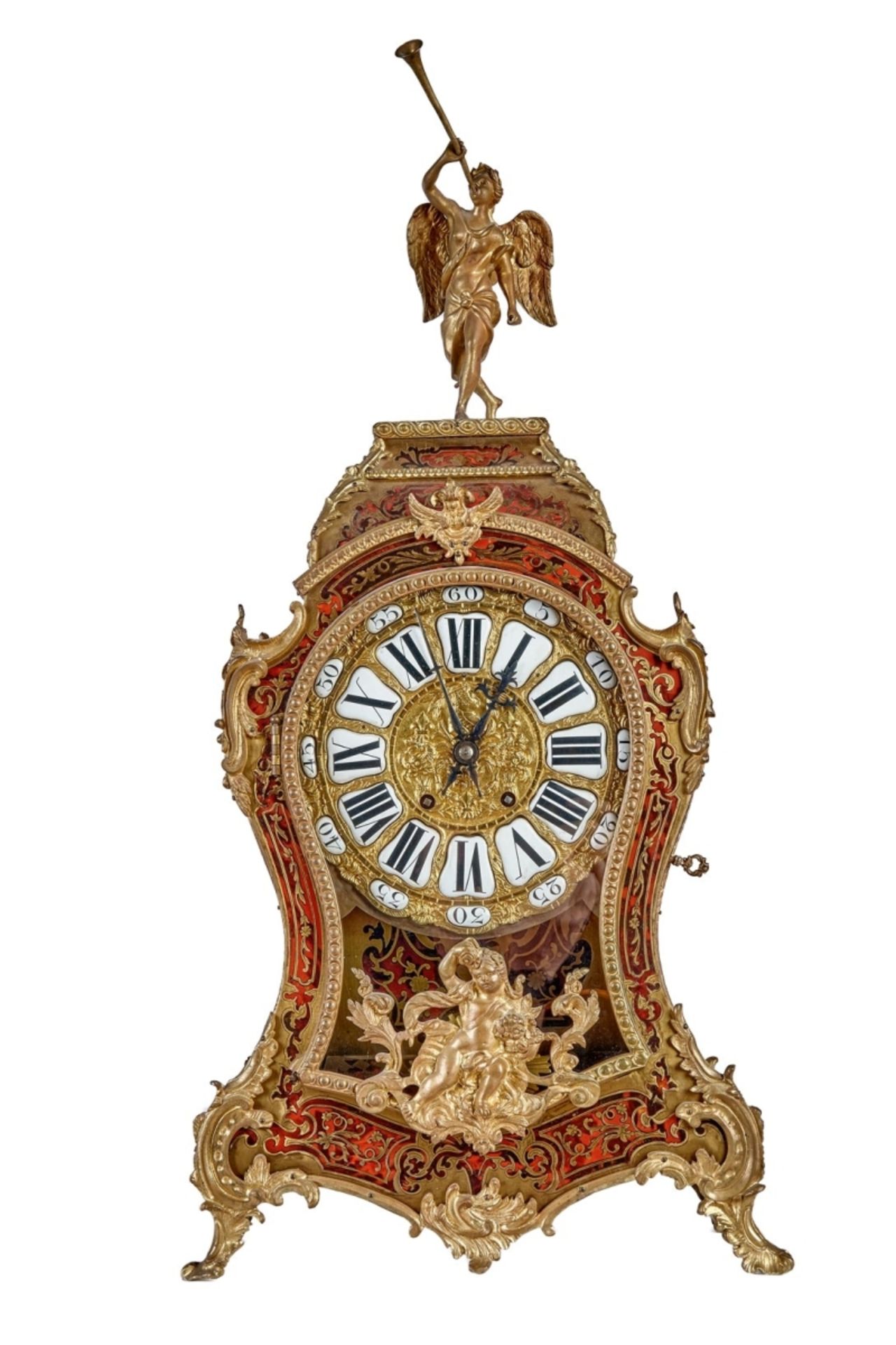 Prunkvolle Pendule im Louis-XV-Stil - Image 3 of 3