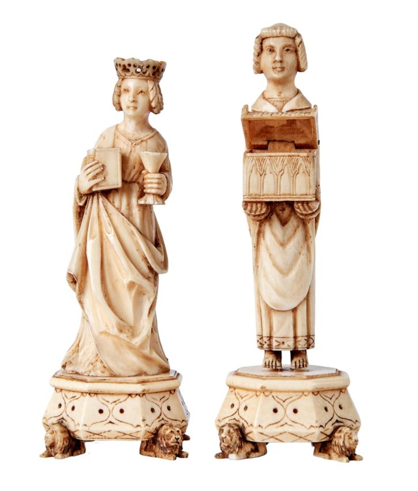Heilige Barbara und heiliger Stephanus