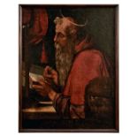 Der heilige Hieronymus beim Schreiben
