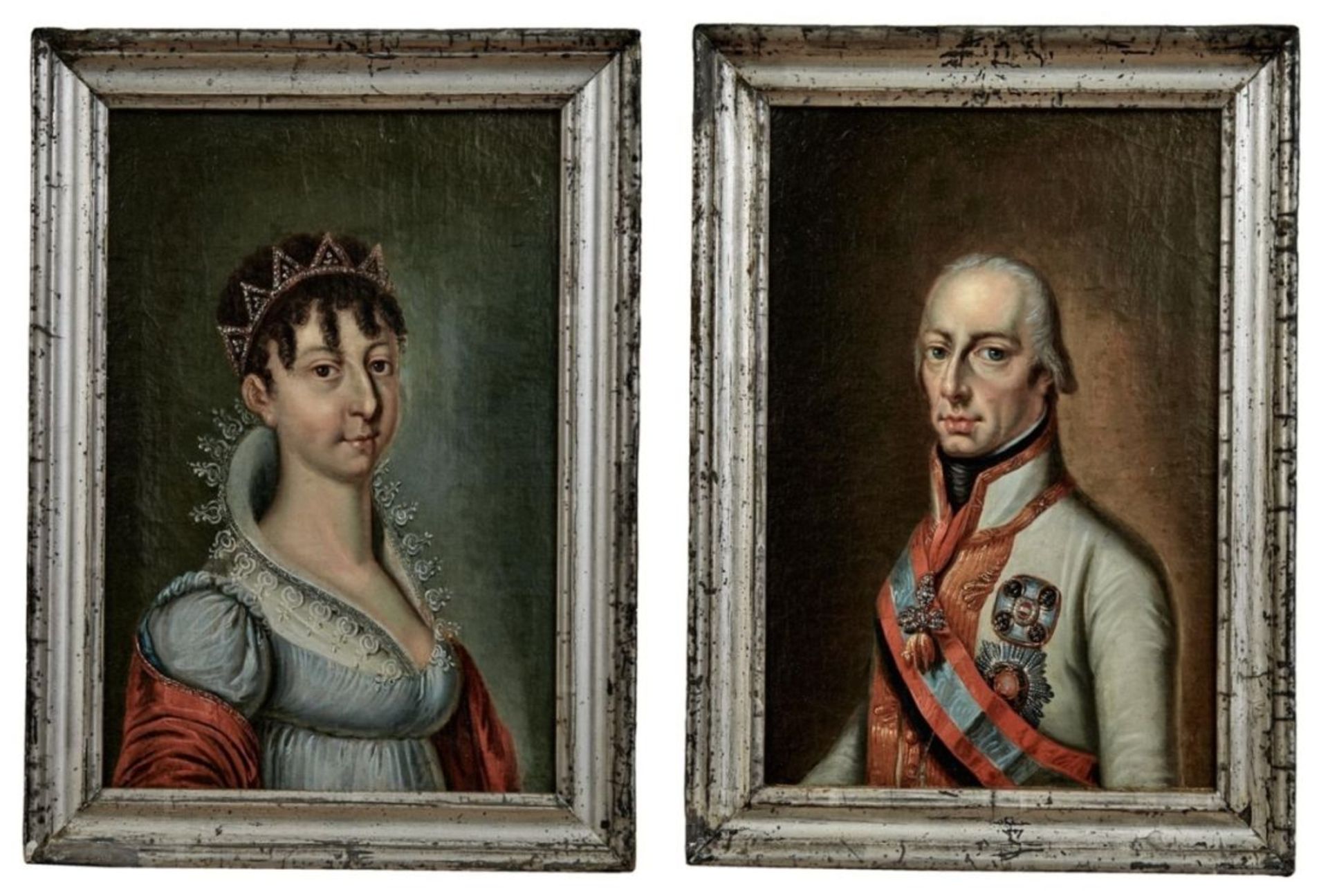 Portraitpendants des Kaisers Franz I.